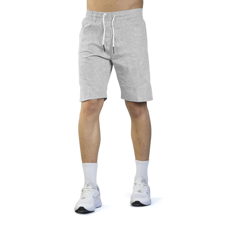 شلوارک ورزشی مردانه نایک مدل DRI FIT-32129 طوسی روشن