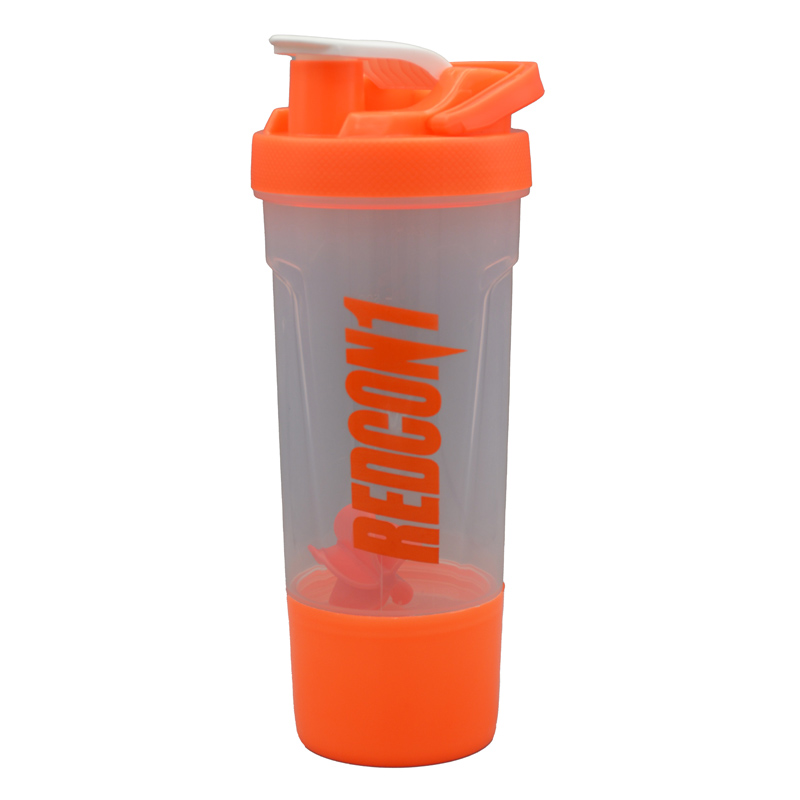 شیکر ورزشی دو تیکه رد کان وان مدل Kia شفاف درب ضامنی ظرفیت 0.7 لیتر