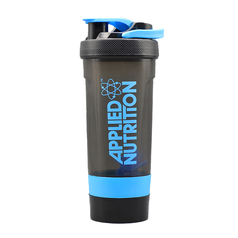 شیکر ورزشی سه تیکه اپلاید نوتریشن مدل Kia دودی درب ضامنی ظرفیت 0.7 لیتر