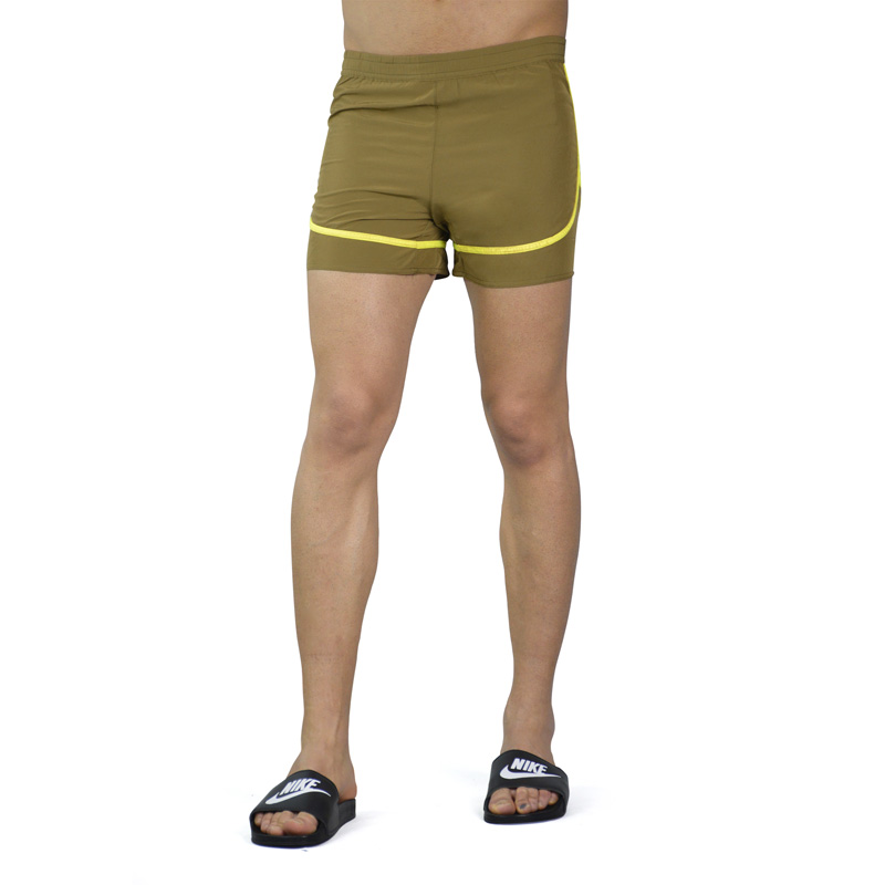 مایو شنا مردانه مدل 1109 سبز زیتونی