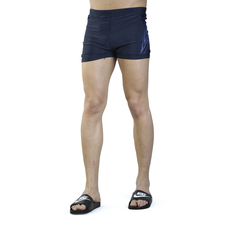 مایو شنا مردانه مدل 6057 سرمه ای