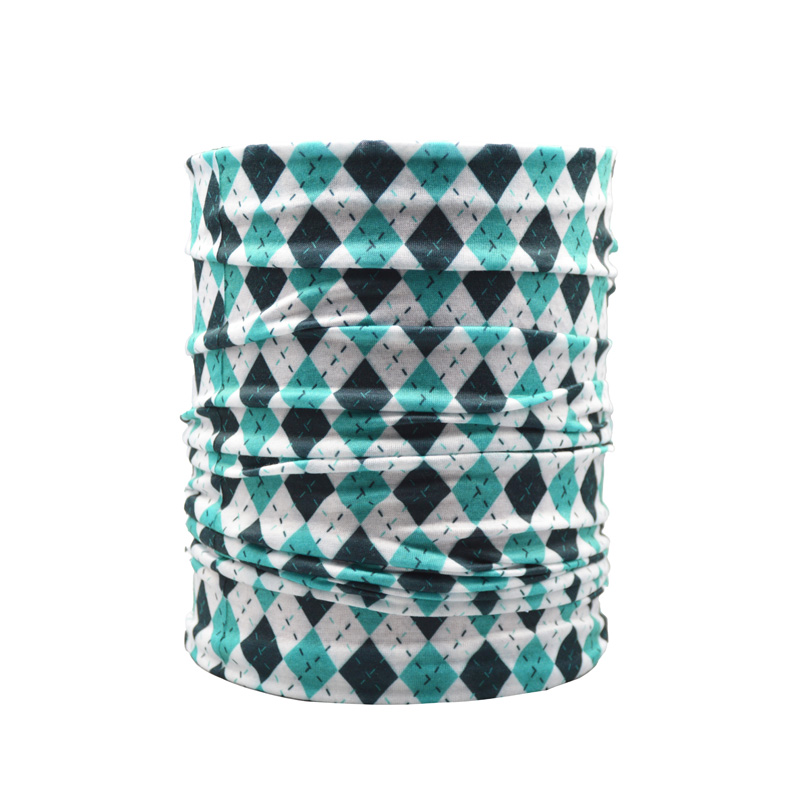 اسکارف و دستمال سر و گردن شطرنجی مدل 8670