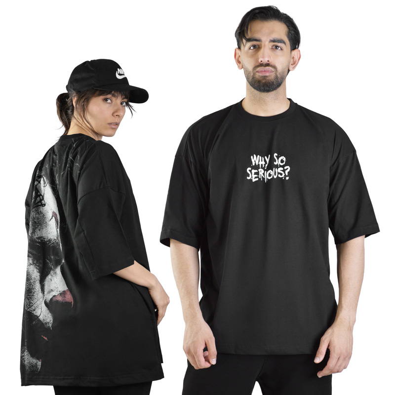 تیشرت اسپرت جوکر مدل SPL-4A0038 مشکی