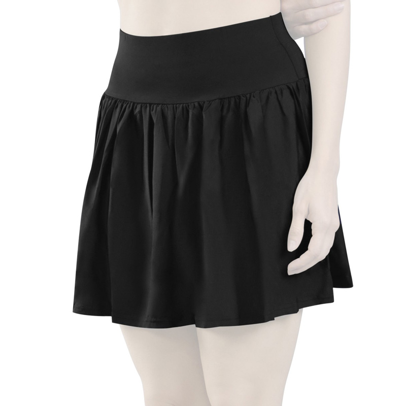 دامن کشاله دار تنیسی مدل 4A0033 مشکی