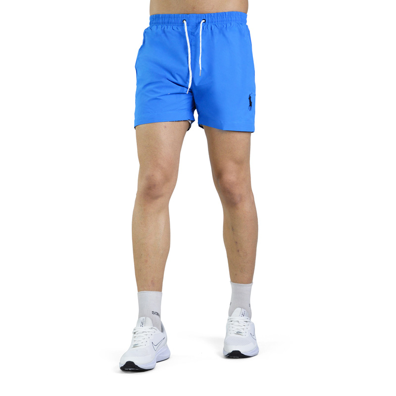 مایو ورزشی مردانه پولو مدل P02 آبی روشن