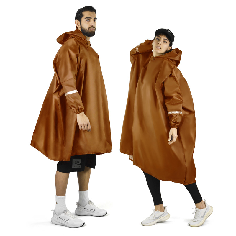 پانچو کوهنوردی اسپرت پکینیو مدل 3L1687 آجری