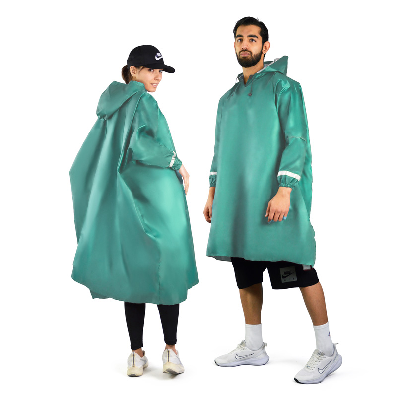 پانچو کوهنوردی اسپرت پکینیو مدل 3L1687 سبز آبی