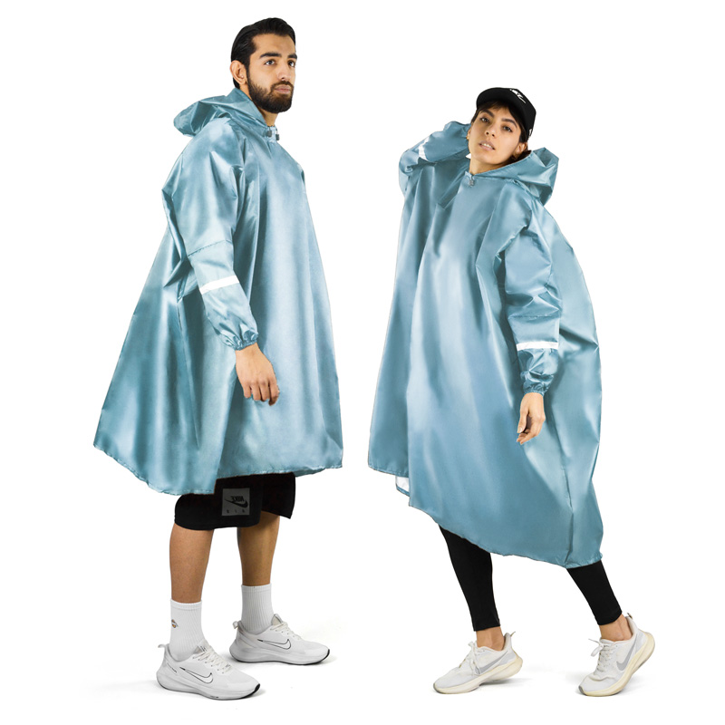 پانچو کوهنوردی اسپرت پکینیو مدل 3L1687 آبی روشن