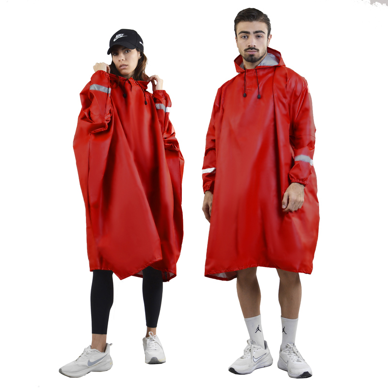 پانچو کوهنوردی اسپرت پکینیو مدل 3L1687 قرمز