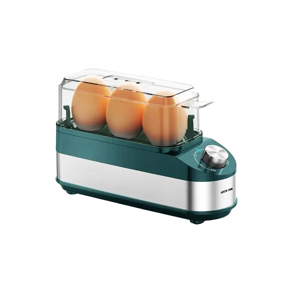 تخم مرغ پز سه تایی هوشمند گرین لاین مدل Trio Egg Cooker ظرفیت 3 عددی