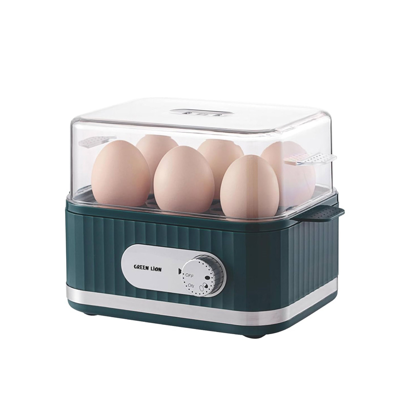 تخم مرغ پز هوشمند گرین لاین مدل GL-EC05 ظرفیت 6 عددی