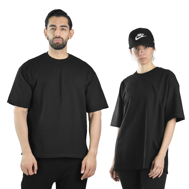 تیشرت باکسی اسپرت بیسیک مدل ZRA-4B0273 مشکی