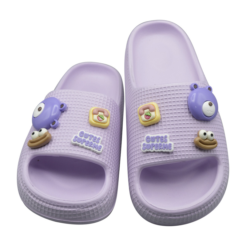 دمپایی استیکر دار زنانه تدی مدل 2164 بنفش