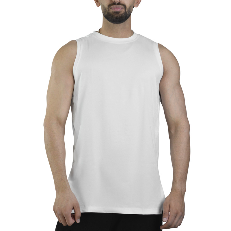 رکابی ورزشی مردانه مدل 1379 سفید