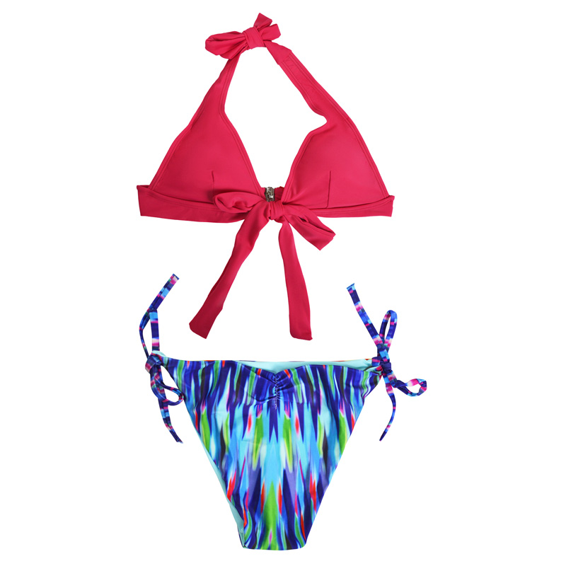 ست بیکینی زنانه مدل 4B0193 صورتی