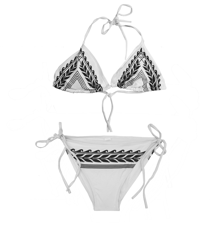 ست بیکینی زنانه مدل 4B0223 سفید