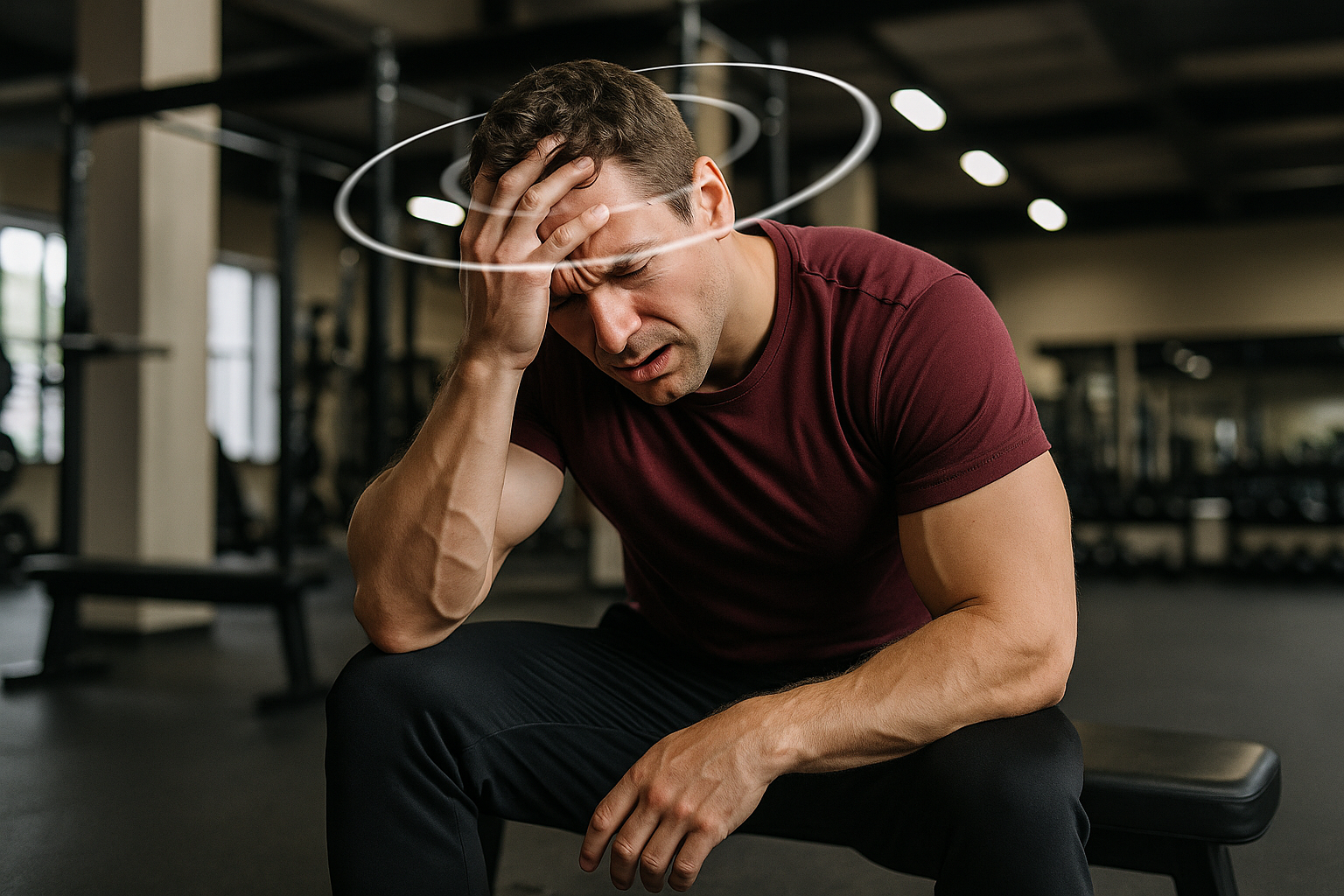 سرگیجه هنگام ورزش