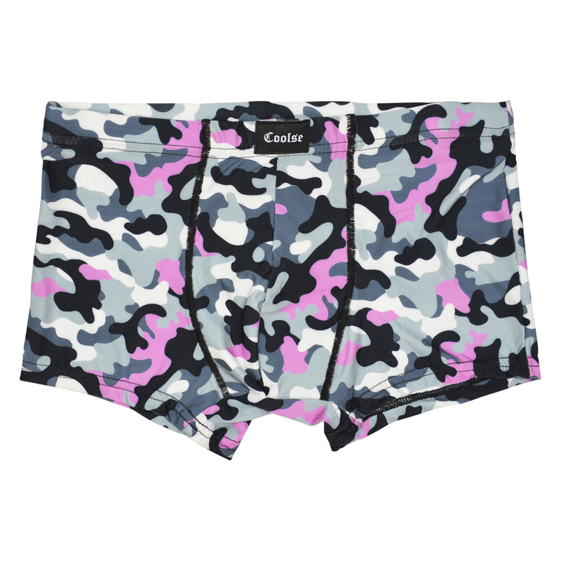 شورت پادار مردانه کولسی مدل 4C0318 چریکی طوسی