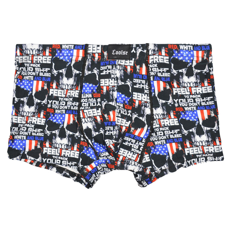 شورت پادار مردانه کولسی مدل Feel Free-4C0368 مشکی