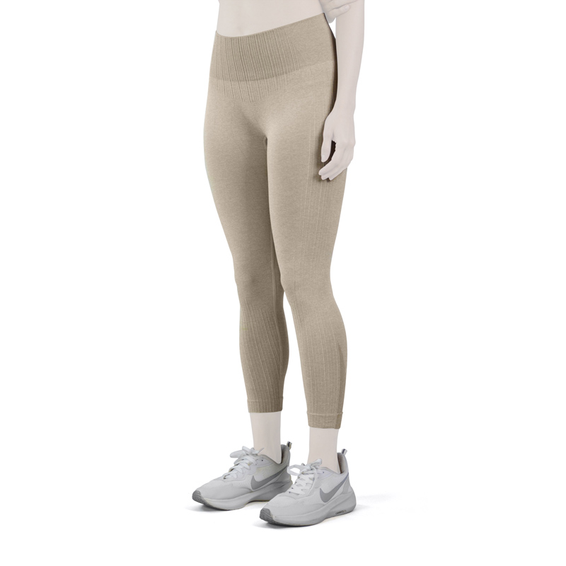 لگ سیملس ورزشی زنانه مدل 4C0348 کرم