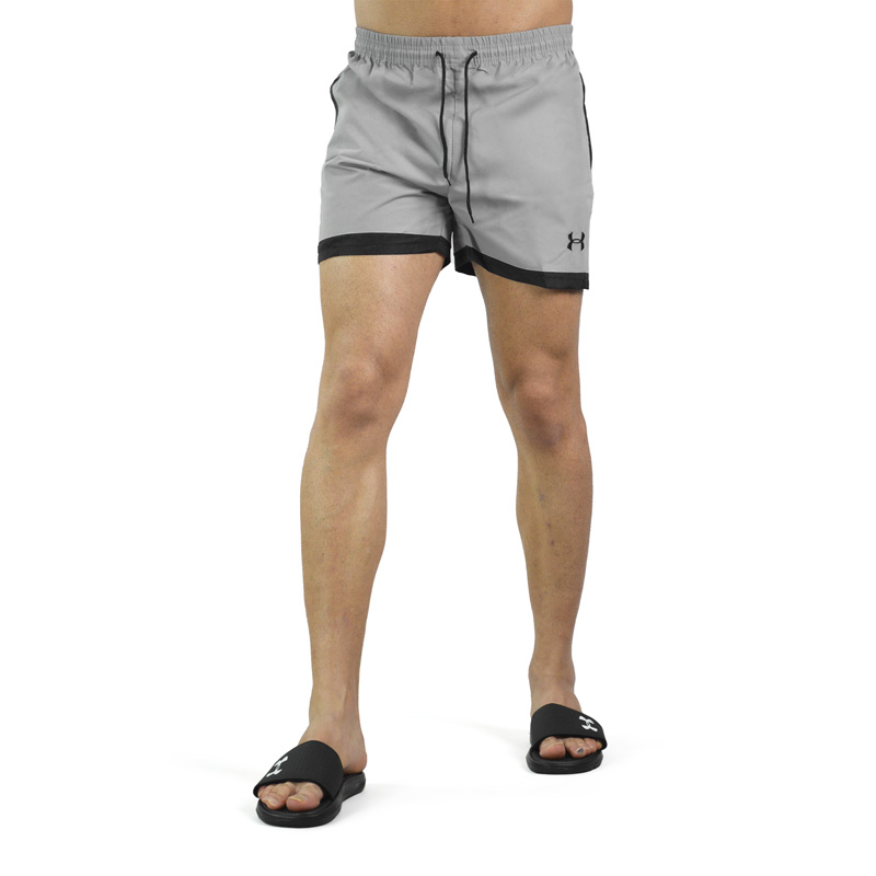 مایو شنا مردانه آندر آرمور مدل 8817 طوسی روشن