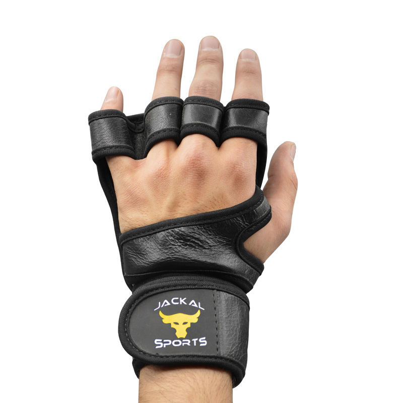 دستکش و محافظ کف دست چپ بدنسازی آندر آرمور مدلRock-404B0221 مشکی بسته یک عددی