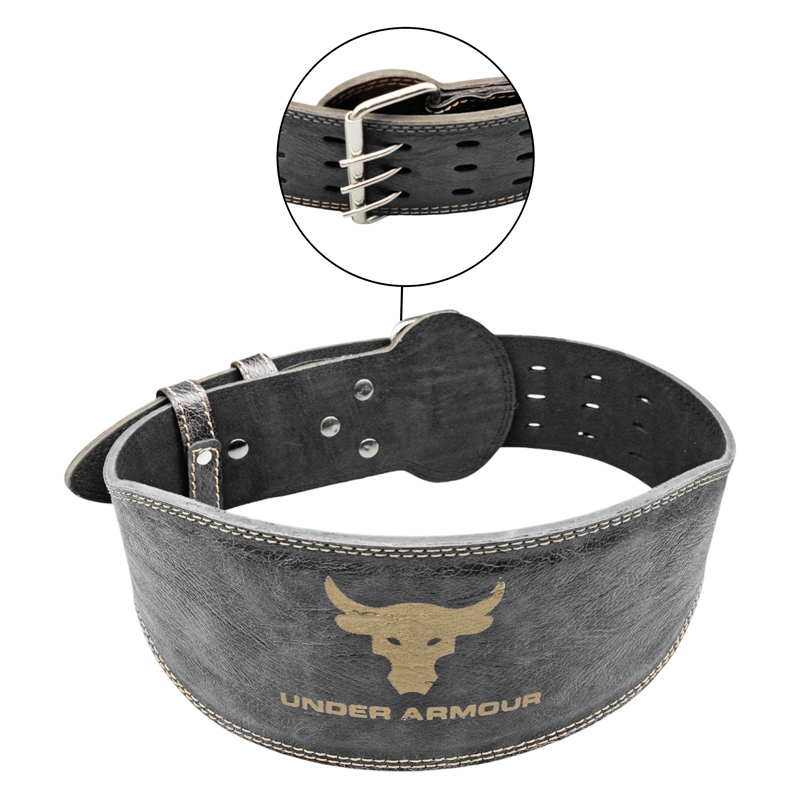 کمربند بدنسازی آندر آرمور عرض سگک 8cm مدل ELM-Rock 403E1050 سگکی طوسی