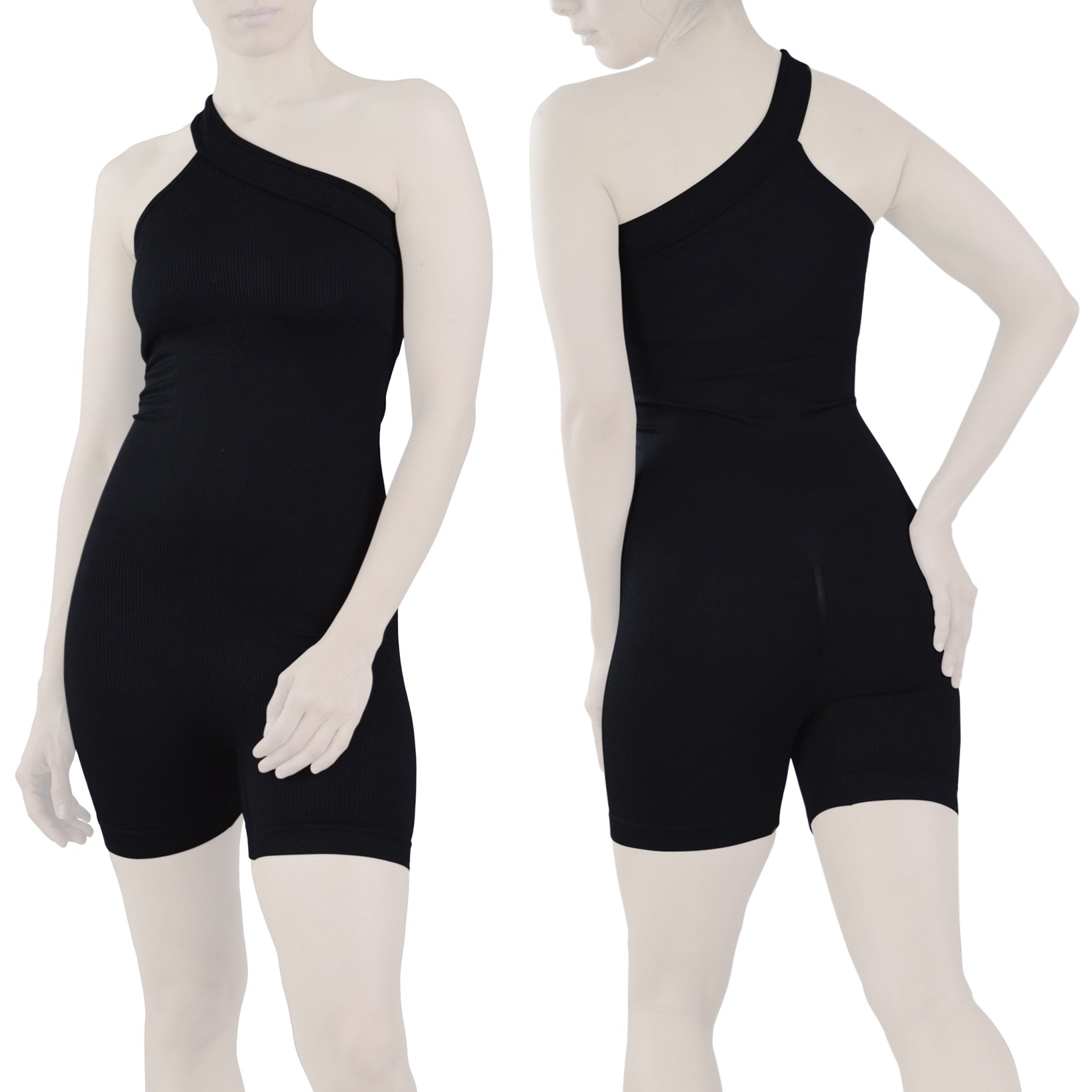 اورال سرهمی کوتاه ورزشی زنانه مدل MM-15 مشکی