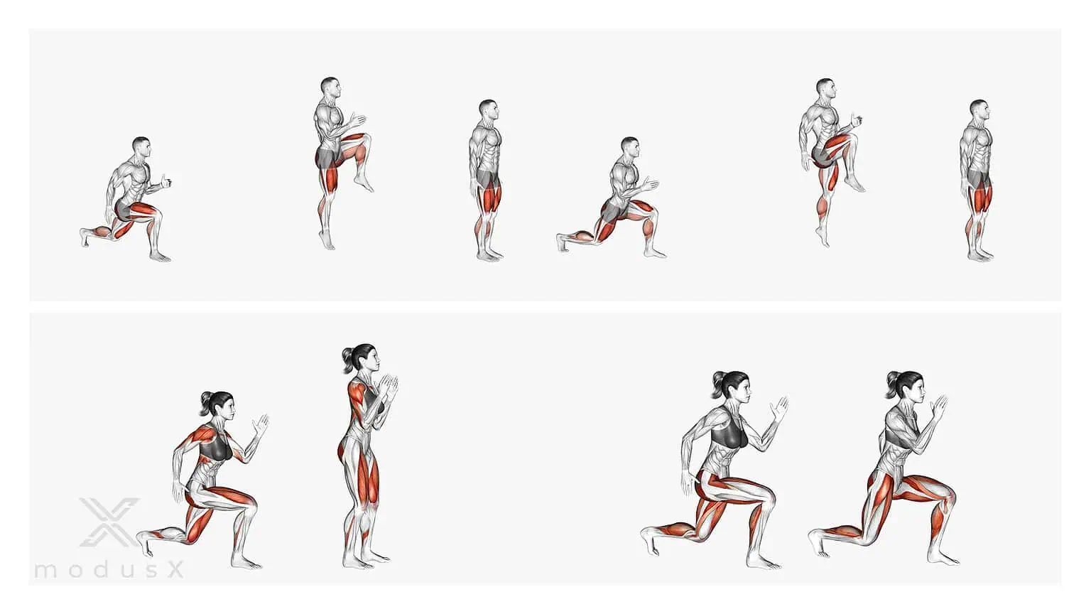 لانگز پرشی، تمرین هیت