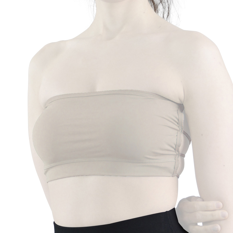 دکلته ورزشی زنانه مدل 9821 کرم