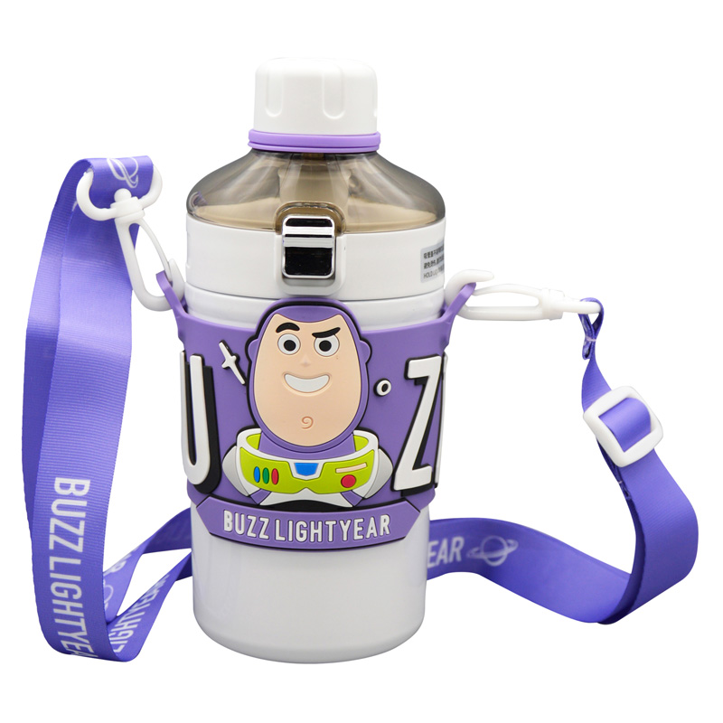 بطری و تراول ماگ دیزنی بچگانه مدل Buzz Lightyear ظرفیت 0.5 لیتر
