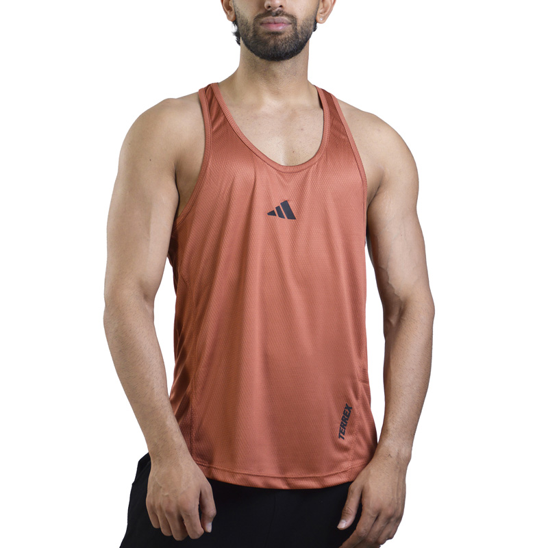 رکابی ورزشی مردانه آدیداس مدل PY-4D0503 آجری