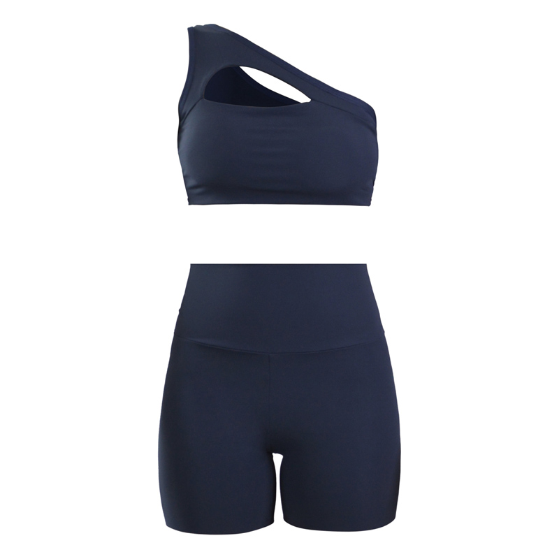 ست نیم تنه و کشاله بند ورزشی زنانه لولولمون مدل 7102 طوسی تیره 1