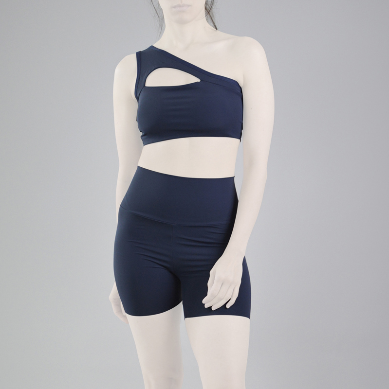 ست نیم تنه و کشاله بند ورزشی زنانه لولولمون مدل 7102 طوسی تیره 2