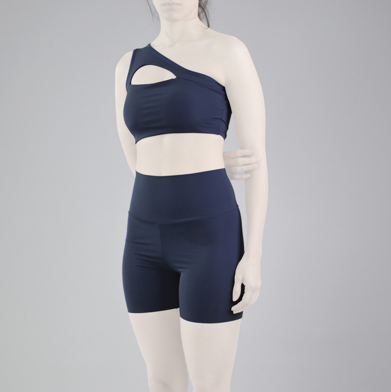 ست نیم تنه و کشاله بند ورزشی زنانه لولولمون مدل 7102 طوسی تیره 3