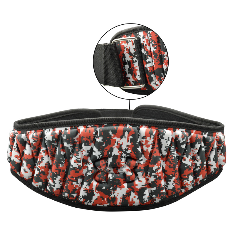 کمربند بدنسازی آندر آرمور مدل GDS-1011 چسبی چریکی نارنجی تیره