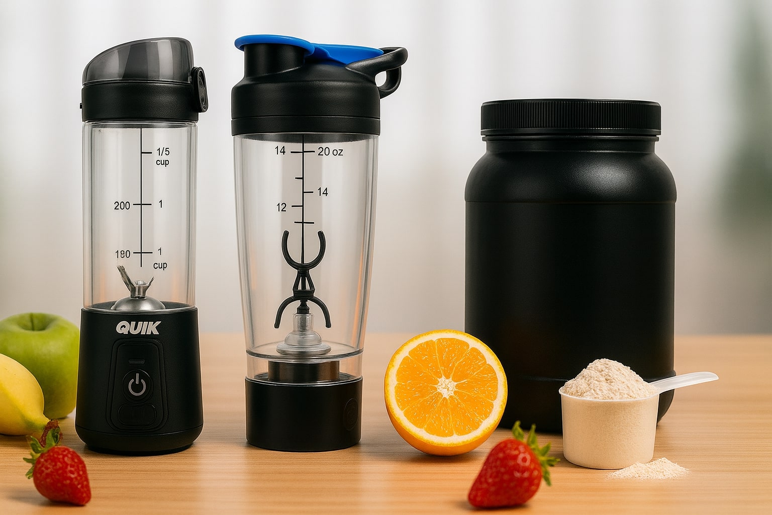 انتخاب میان شیکربرقی یا بلندر(مخلوط کن)