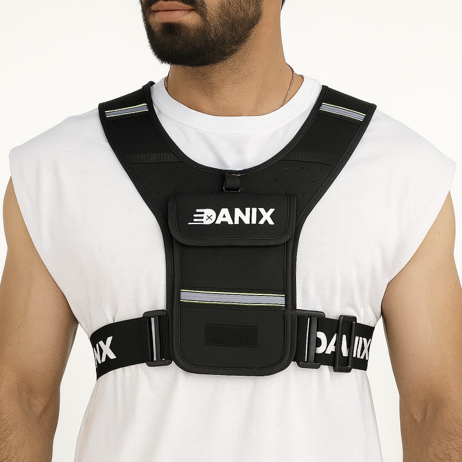 جلیقه ورزشی چندکاره دنیکس وست مدل Danix-2 مشکی