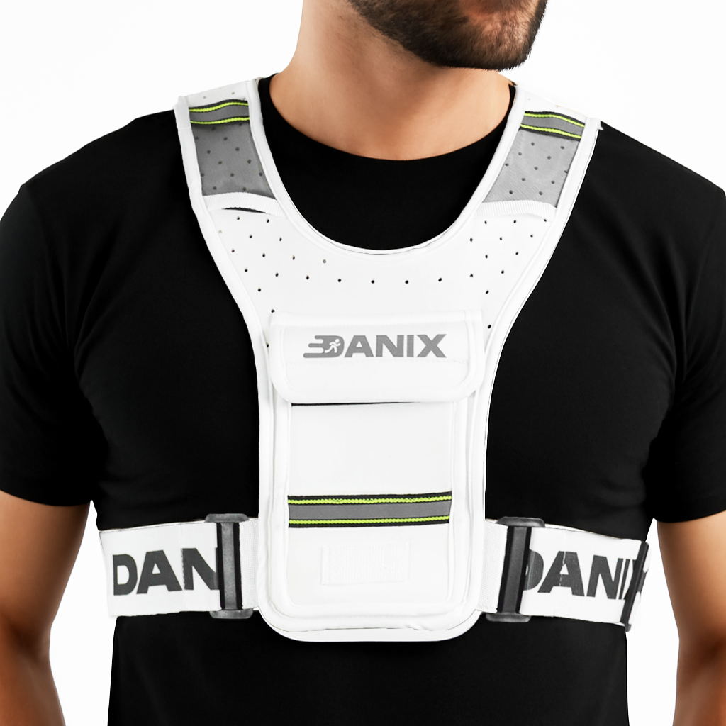 جلیقه ورزشی چندکاره دنیکس وست مدل Danix-1 سفید