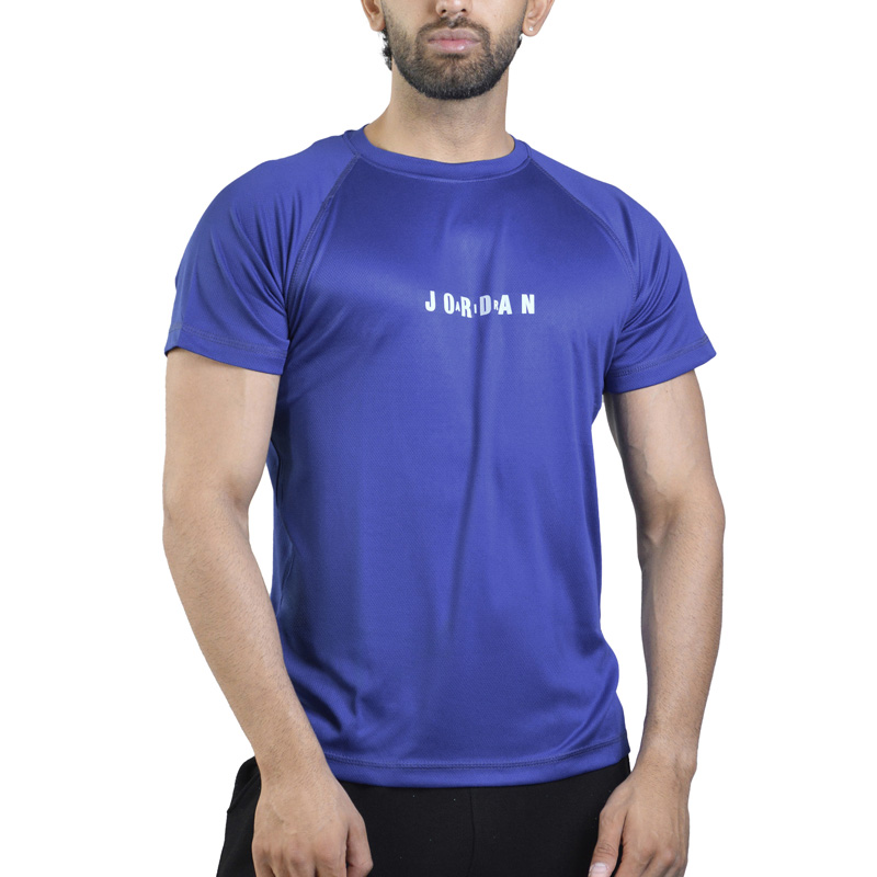 تیشرت ورزشی مردانه جردن مدل PY-4D0523 آبی