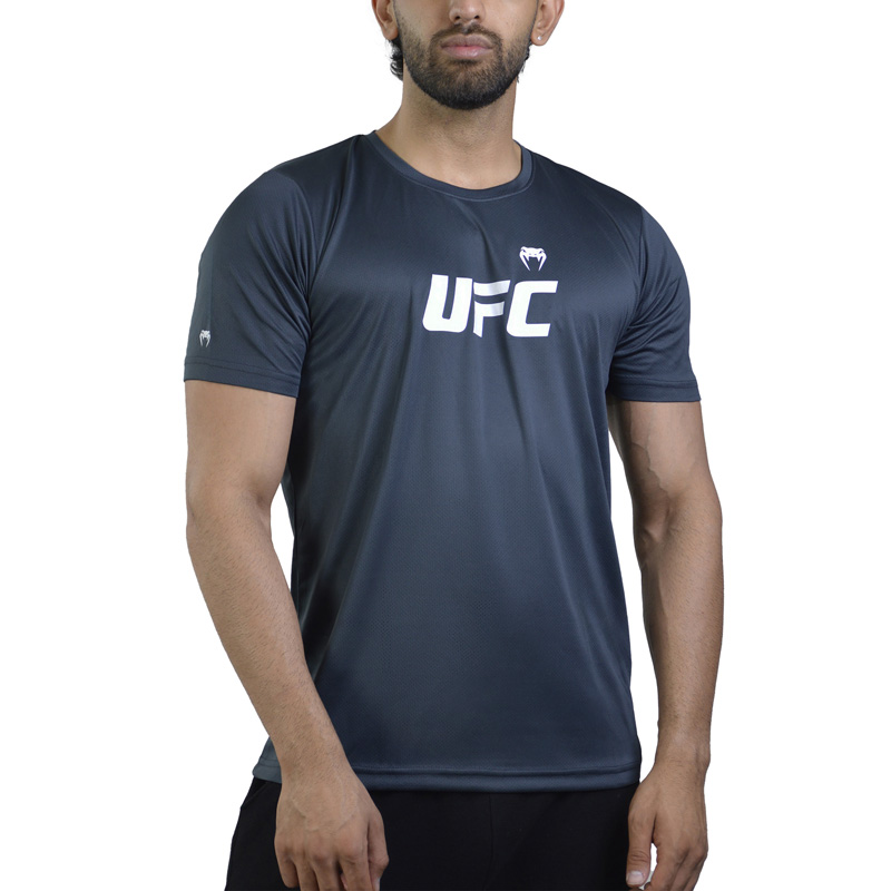 تیشرت ورزشی مردانه ونوم مدل HS-1378 طوسی تیره