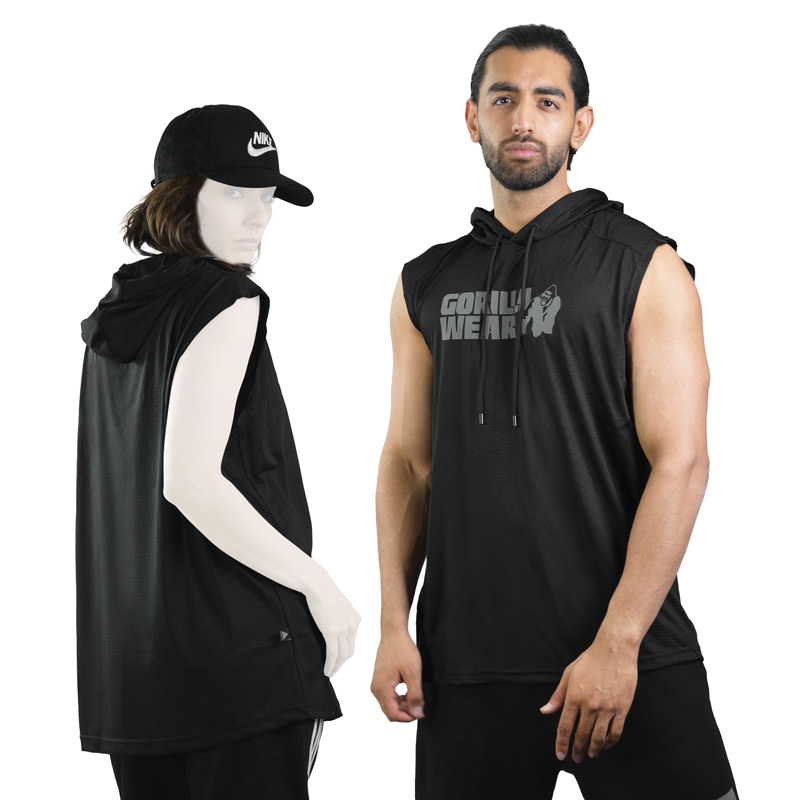 رکابی کلاهدار اسپرت گوریلا مدل HS-470 مشکی