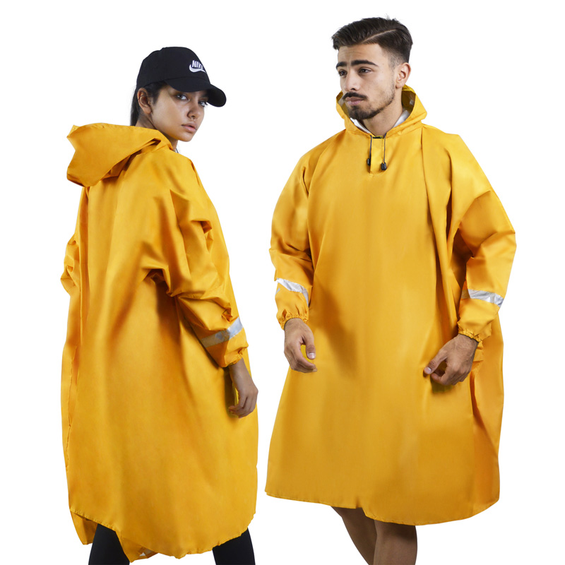 پانچو کوهنوردی اسپرت پکینیو مدل 3L1687 زرد روشن