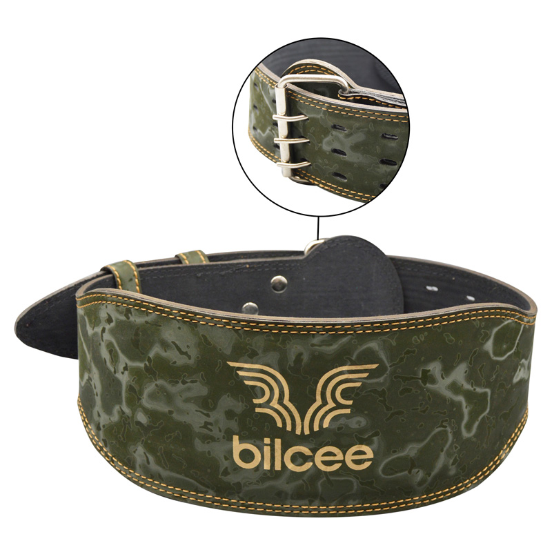 کمربند بدنسازی بیلسی عرض سگک 8cm مدل ELM- 404D0656 سگکی یشمی