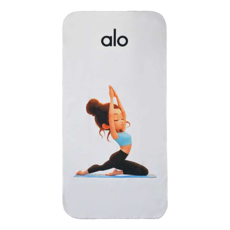 حوله ورزشی الو یوگا مدل 404F0901 ابعاد 100 در 50 سانتی متر