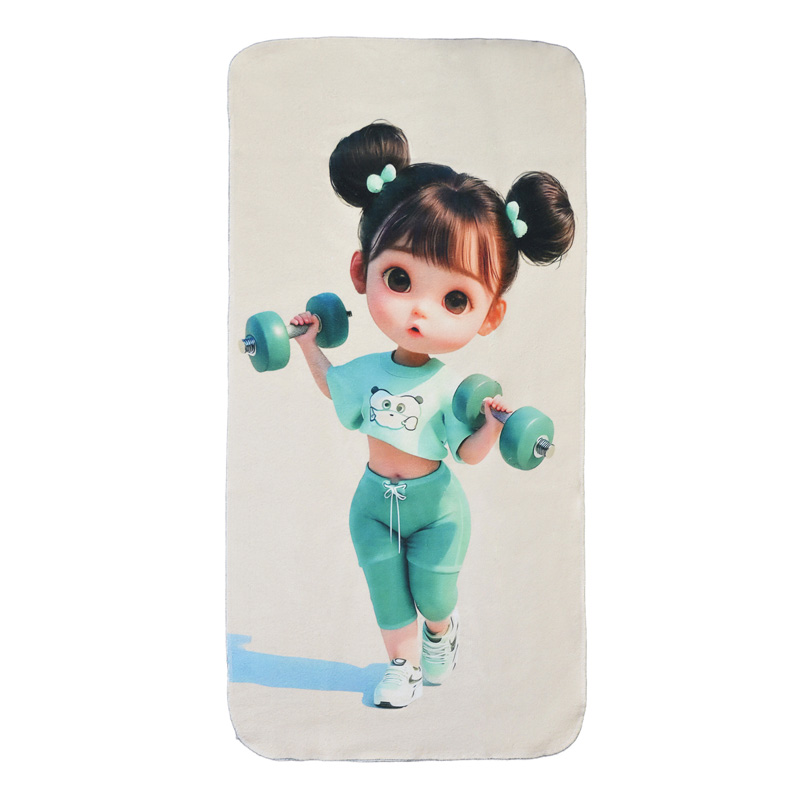 حوله ورزشی مدل Bobi-404F0831 ابعاد 100 در 50 سانتی متر