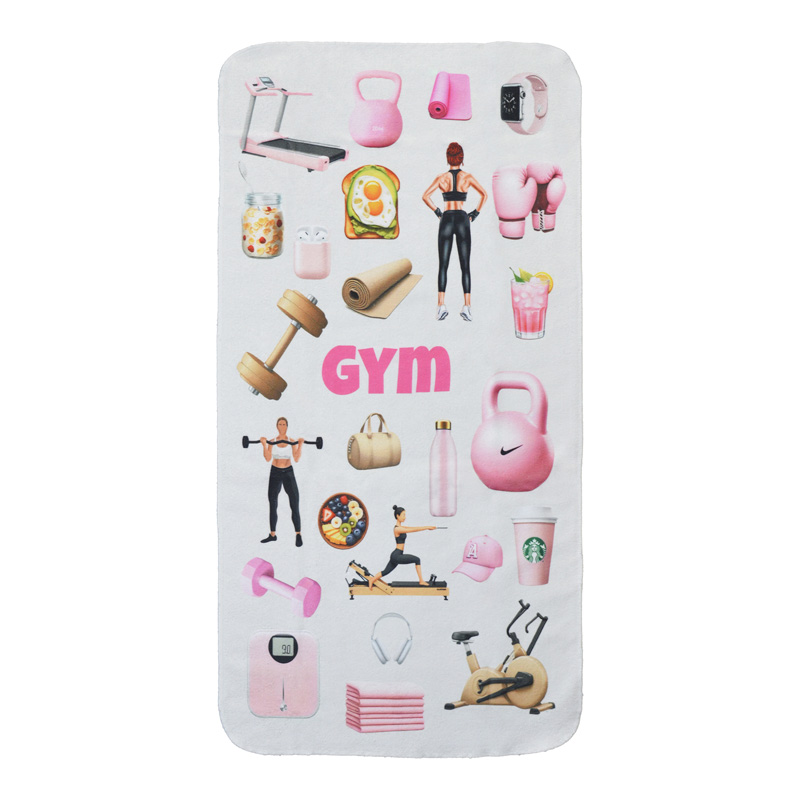 حوله ورزشی مدل GYM-404F0811  ابعاد 100 در 50 سانتی متر