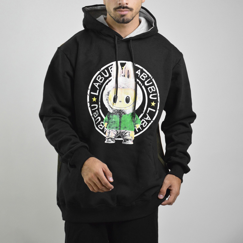 هودی اسپرت لبوبو مدل SPL-4F0708 مشکی (2)