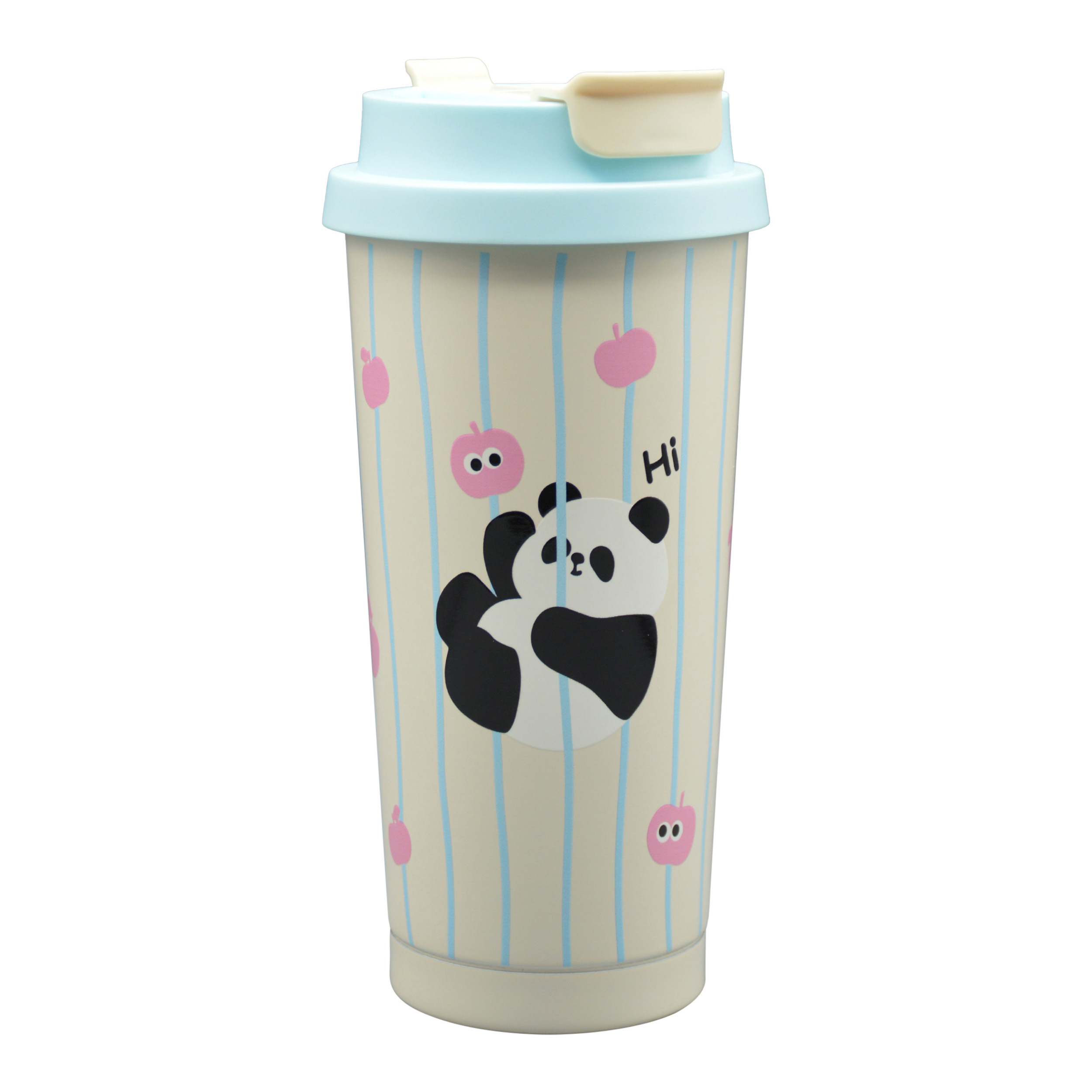 تراول ماگ دو حالته عروسکی مدل Pink TuTu ظرفیت 0.5 لیتر