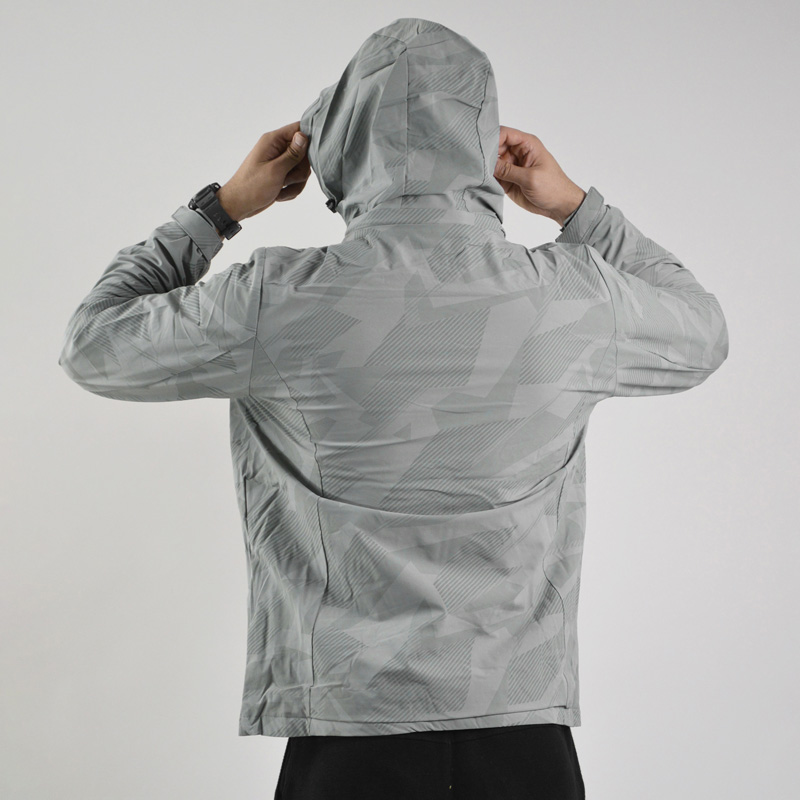 سویشرت بادگیر اسپرت نایک مدل 83759 طوسی (3)